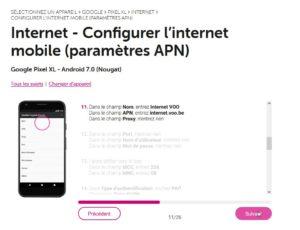 Activer l’internet mobile de VOO, ce n’est pas automatique !