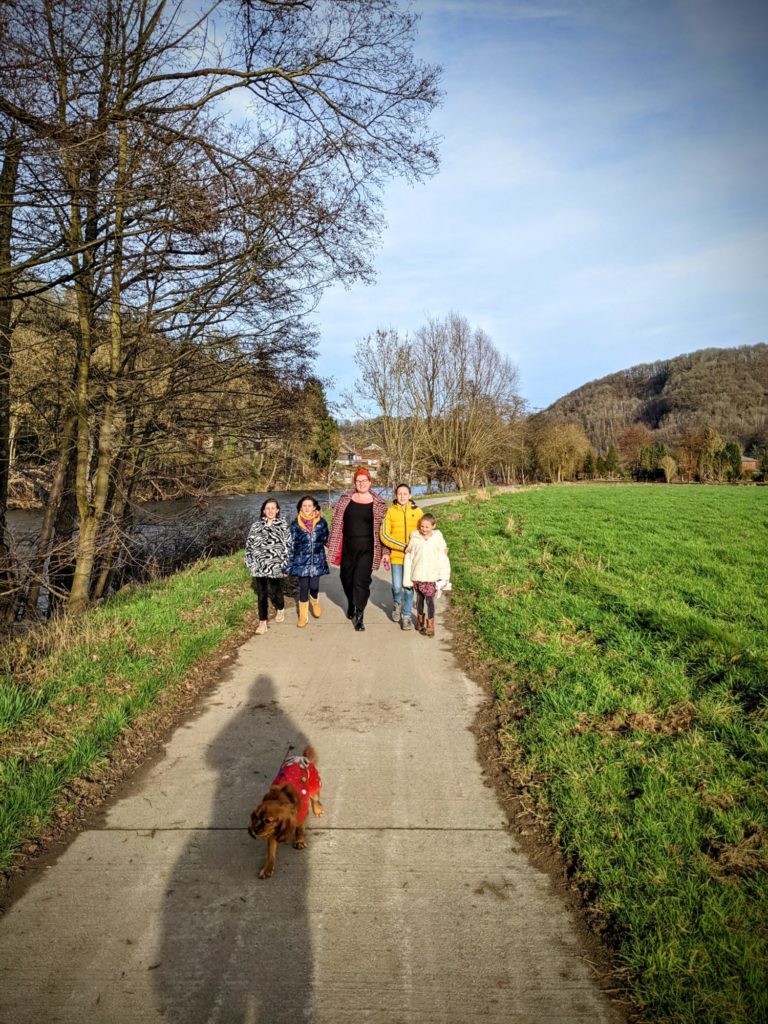 Balade en famille sur le Ravel d'Esneux