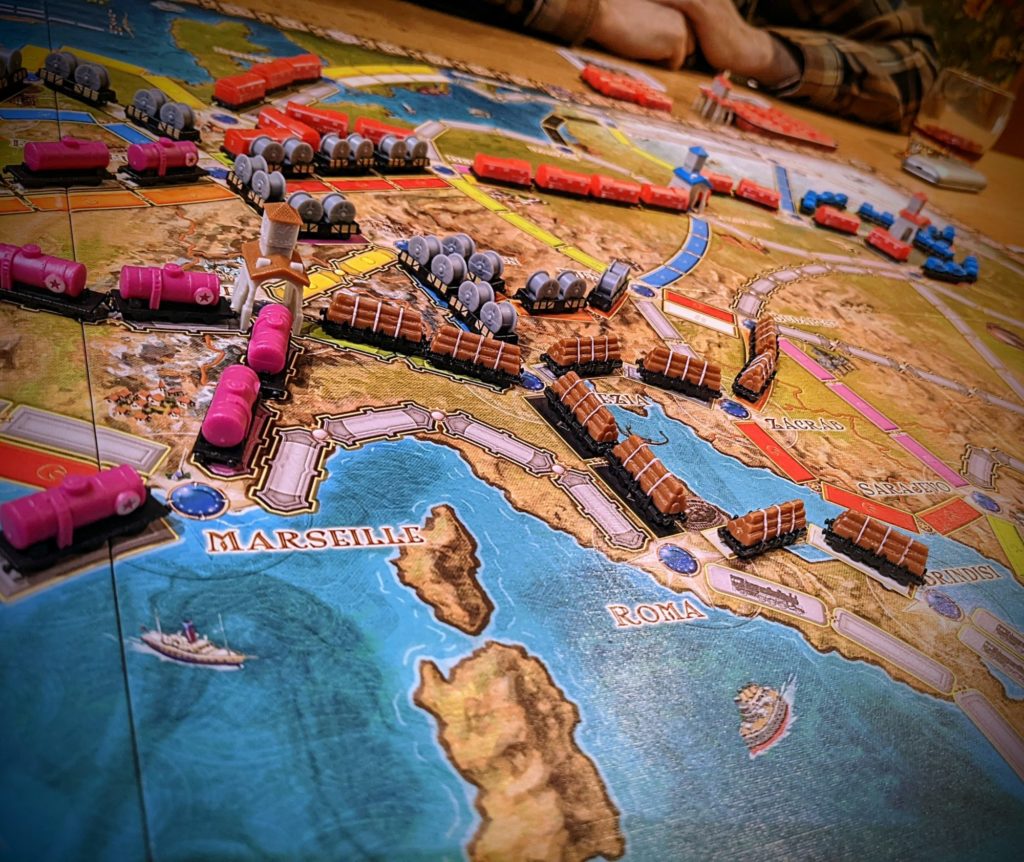 Magnifique cette édition des Aventuriers du Rail - Europe !