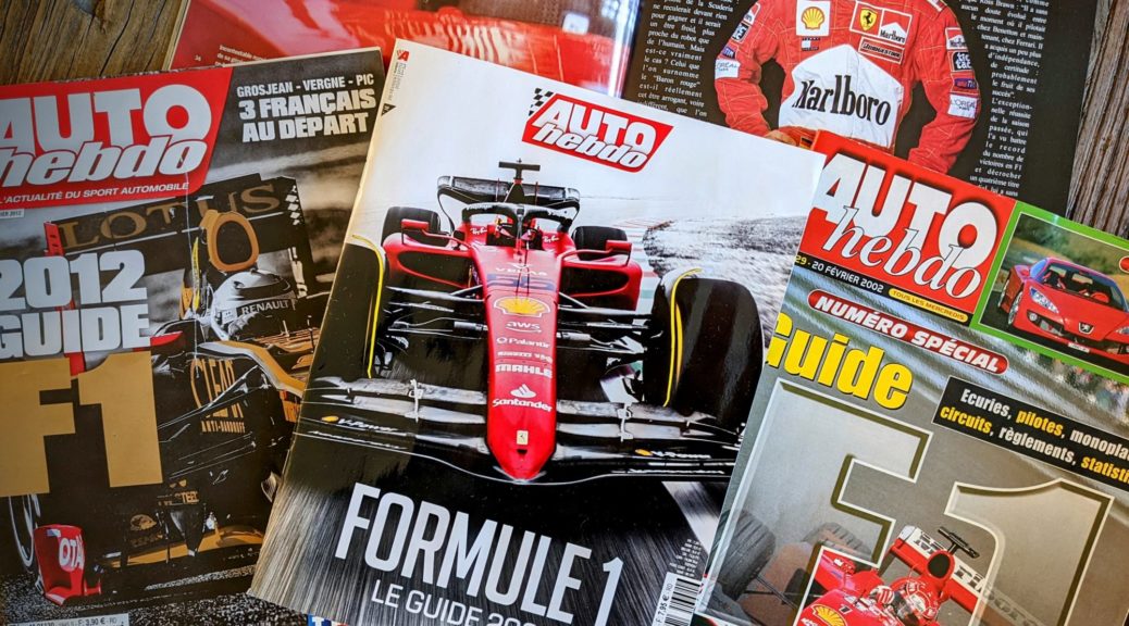 En route pour la saison 2022 de Formule 1