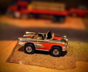 Ford '58 Thunderbird - Classy Chromers Collection #1 - Galoob Micro Machines, 1991