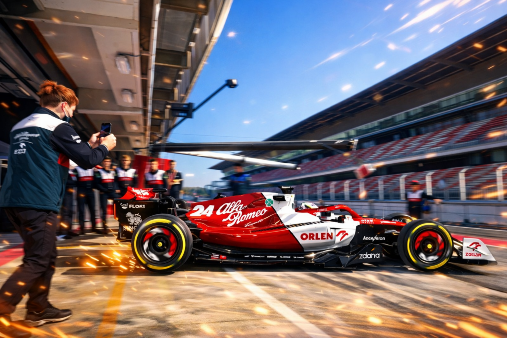 Et oui, Sylvain Martin, longtemps après Lo Ping, Li Chting c'est au tour de Zhou de rejoindre la Formule 1 !