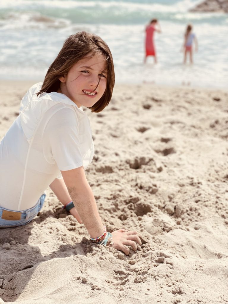 Sur la plage des Saintes-Maries de la Mer