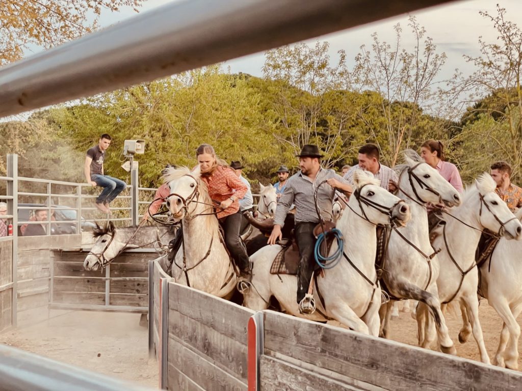 Soirée camarguaise au Mas de la Comtesse