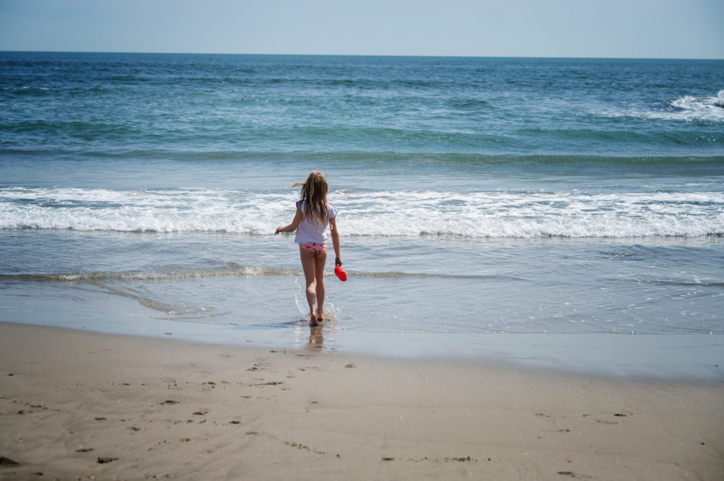 Sur la plage des Saintes-Maries de la Mer