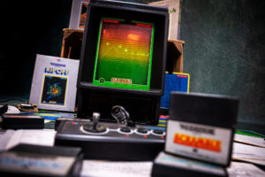Scramble - Vectrex (GCE, Konami, 1982) by Pierre 'Cyborg Jeff' MARTIN.