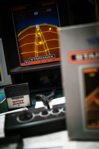Starhawk - Vectrex (GCE - Cinematronics, 1982) by Pierre 'Cyborg Jeff' MARTIN.