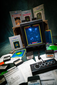 Minestorm - Vectrex (GCE, 1982) by Pierre 'Cyborg Jeff' MARTIN.