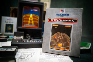 Starhawk - Vectrex (GCE - Cinematronics, 1982) by Pierre 'Cyborg Jeff' MARTIN.