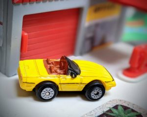 Chevrolet Corvette '80 convertible - City Street #50 - Micro Machines, 1989