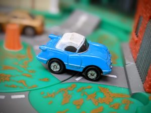 Chevrolet '55 Corvette Coupé - US Collection #3 - Galoob Micro Machines, 1988