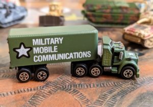 Semi Truck - Mobile Air Recon #8 - Galoob Micro Machines, 1989