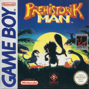 Une belle prestation de Prehistorik Man en version Game Boy. Une belle prestation de Prehistorik Man en version Game Boy.