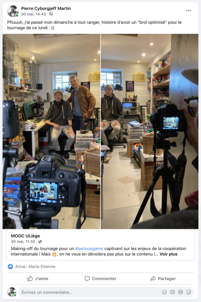 Pfiuuuh, j'ai passé mon dimanche à tout ranger, histoire d'avoir un "brol optimisé" pour le tournage de ce lundi : ))