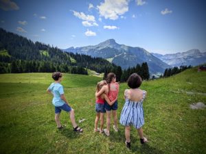 La tête dans les nuages… (Vacances en Haute-Savoie, 1° partie)