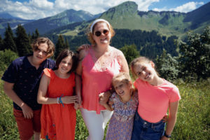 Sur la route des cols entre Châtel et Morzine