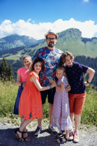 Sur la route des cols entre Châtel et Morzine