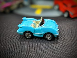 Chevrolet '55 Corvette Convertible - Sun Color Changer 5 - Micro Machines, 1988