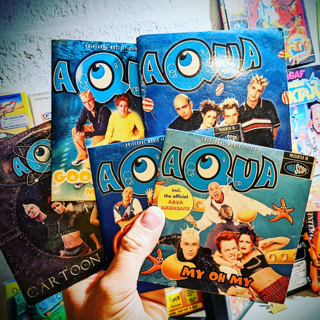 Et zou, on a trouvé du Aqua sur la brocante !