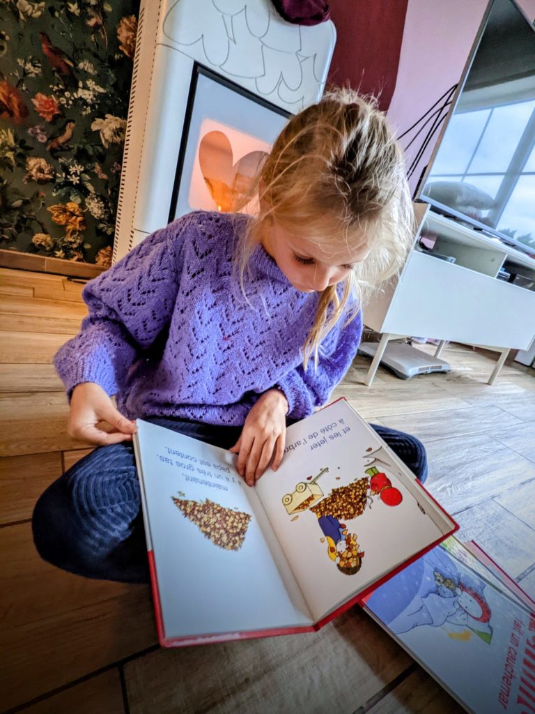 Rose lit beaucoup et fait de sacré progrès !