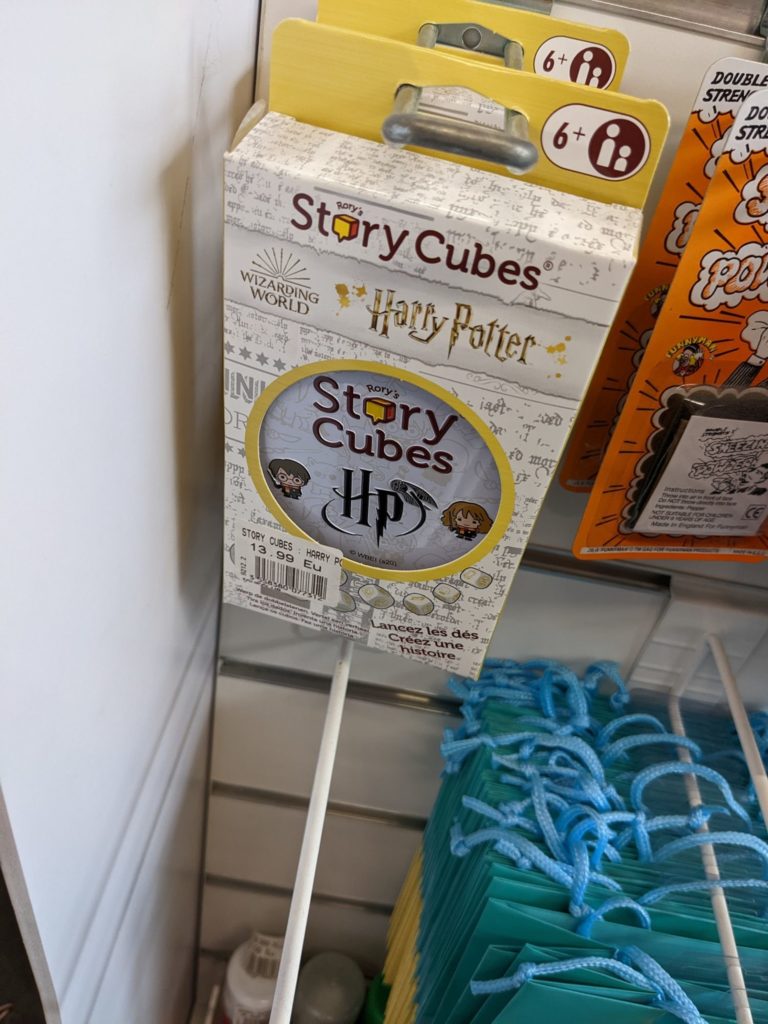 Un Story Cube version Harry Potter vu au Monde de Balda