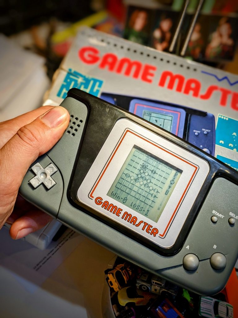 Go Bang! sur la Game Master, c'est simple... et frustrant :(