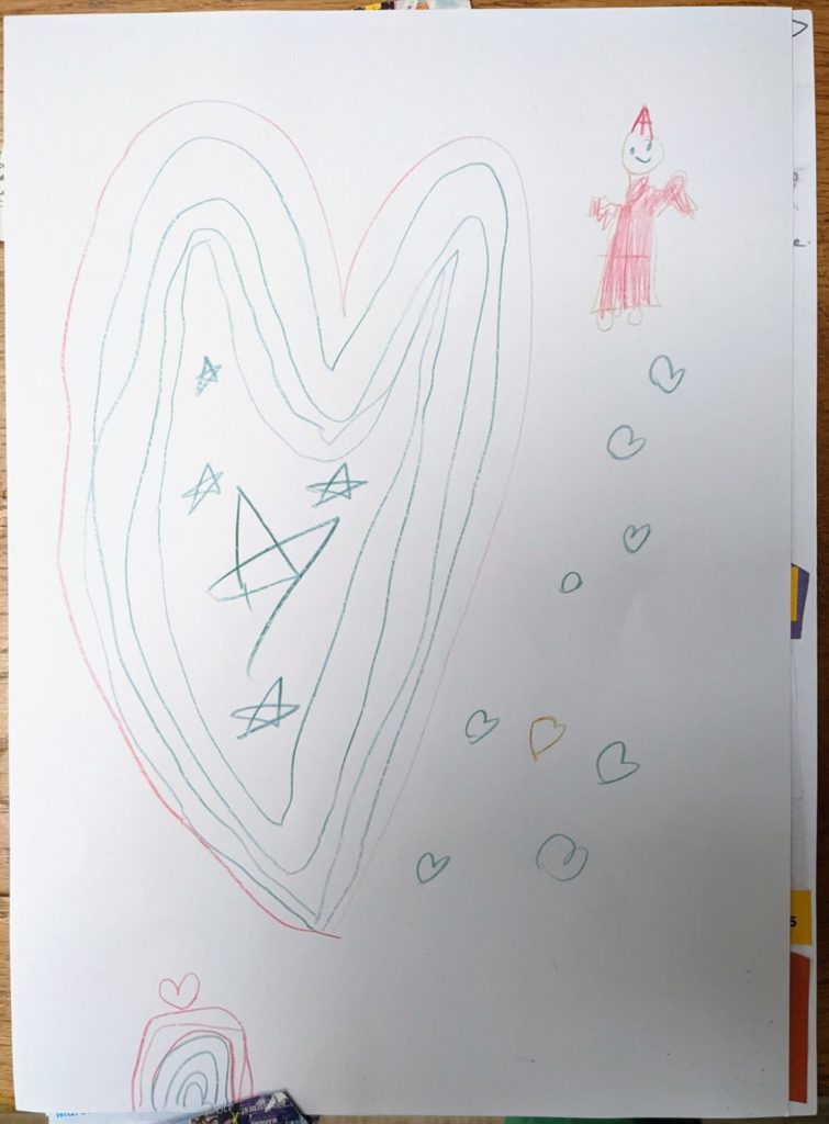 La lettre de Rose, 7 ans à Saint Nicolas