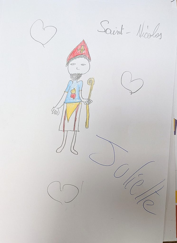 La lettre à Saint Nicolas de Juliette, 11 ans