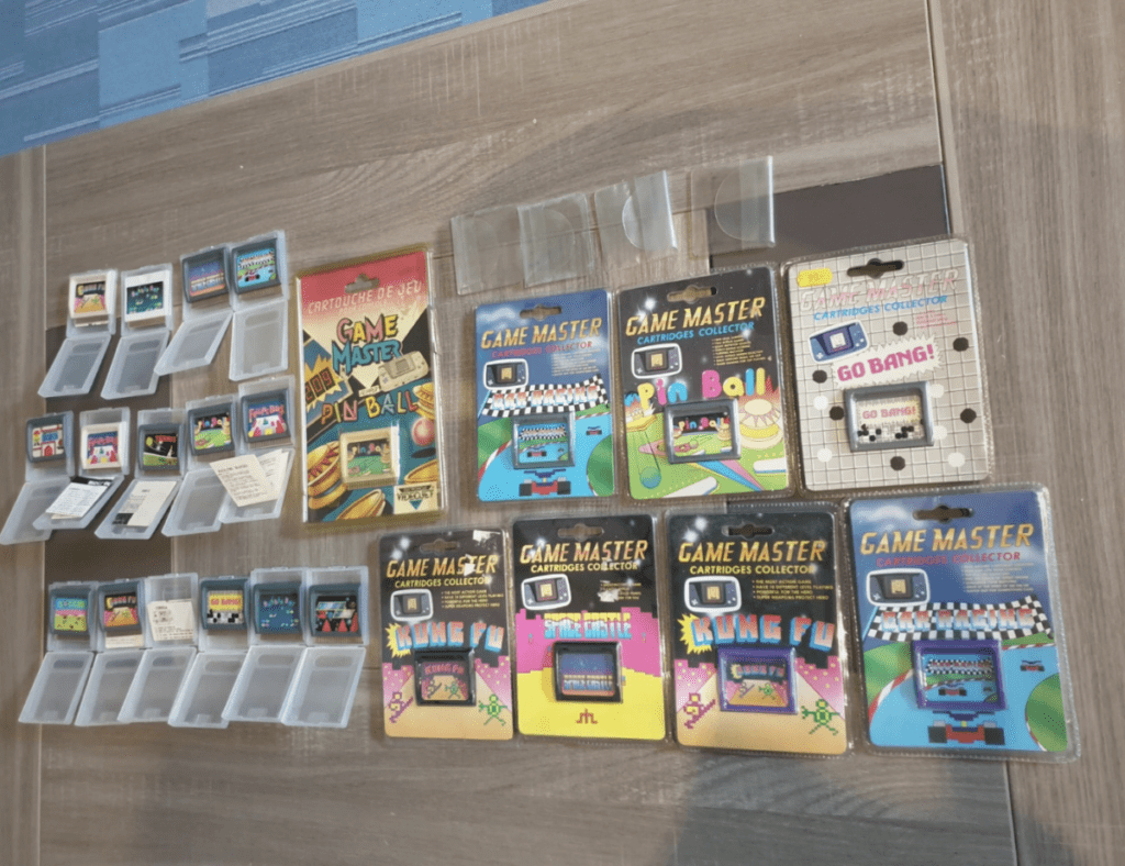 Une série de jeux pour la Game Master - Collection de David