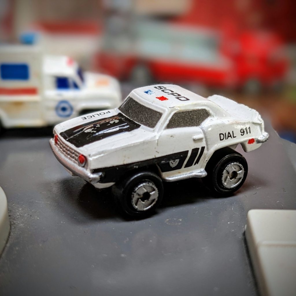 Chevrolet '69 Camaro 'Police' Chevrolet - The City Service Collection #7 - Micro Machines, 1989