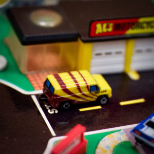 Ford '70s Custom Van - Micro Lights #7 - Micro Machines, 1989