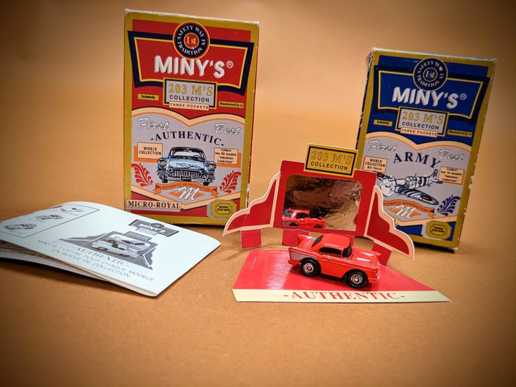 Miny's, une série de clones Micro Machines belge