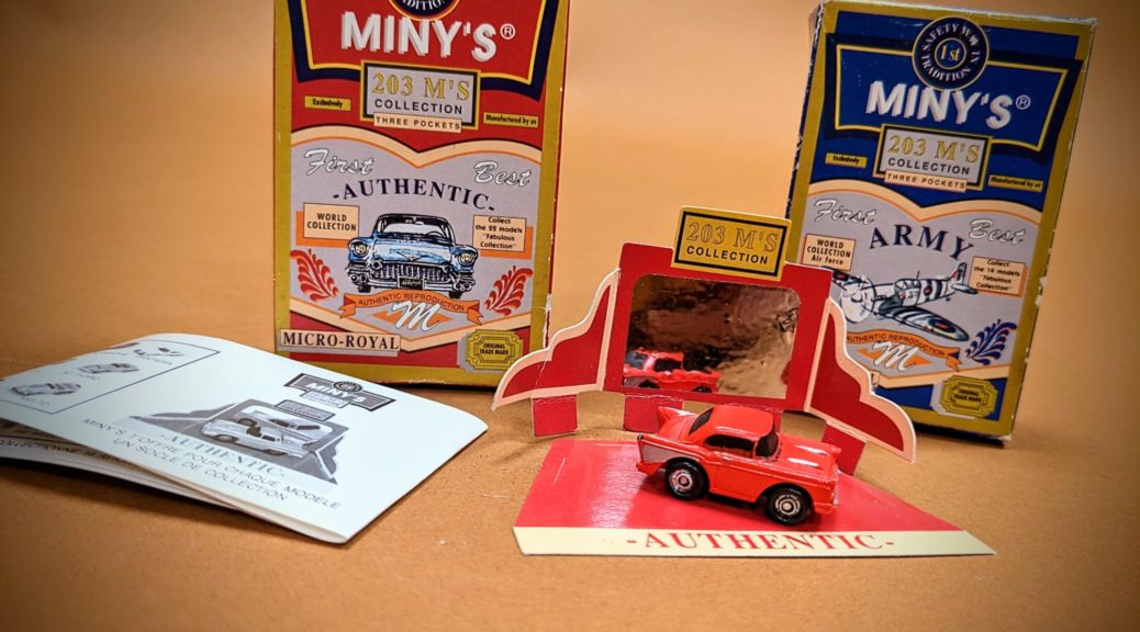 Miny's, clone de micro machines à la belge