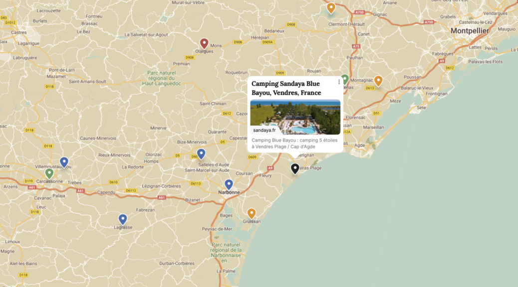 Direction le Blue Bayou