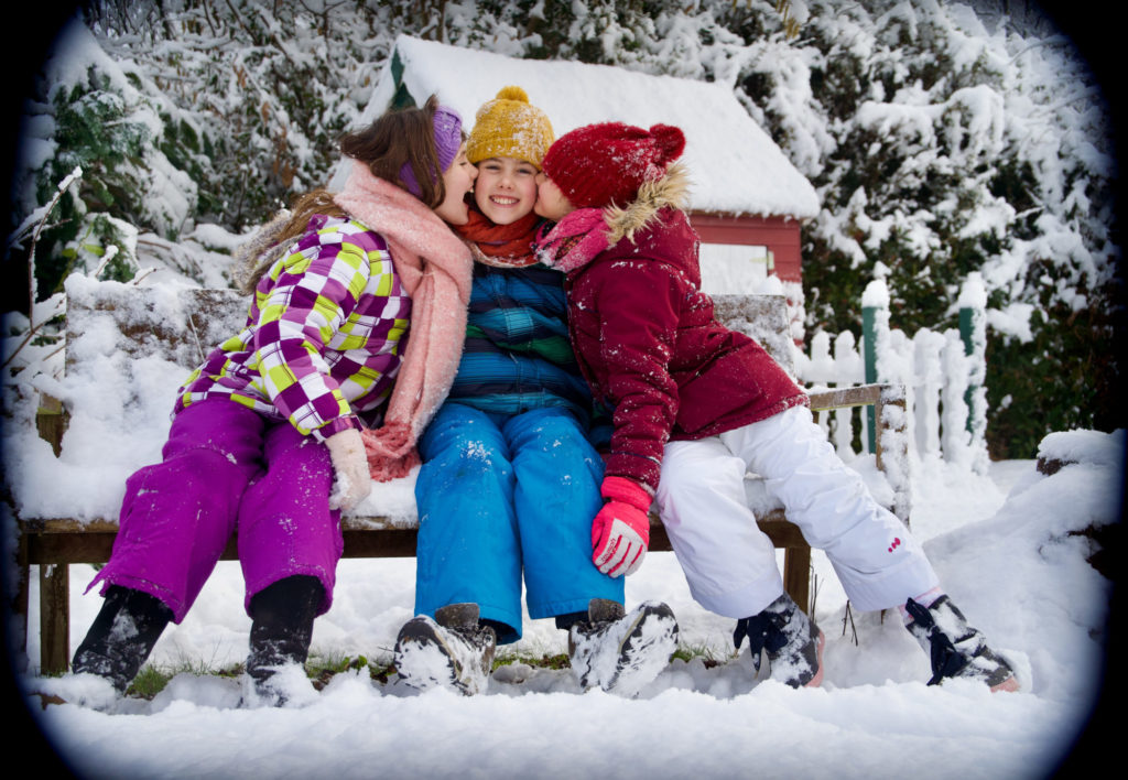 Pour finir la semaine en beauté, on s'éclate dans la neige !