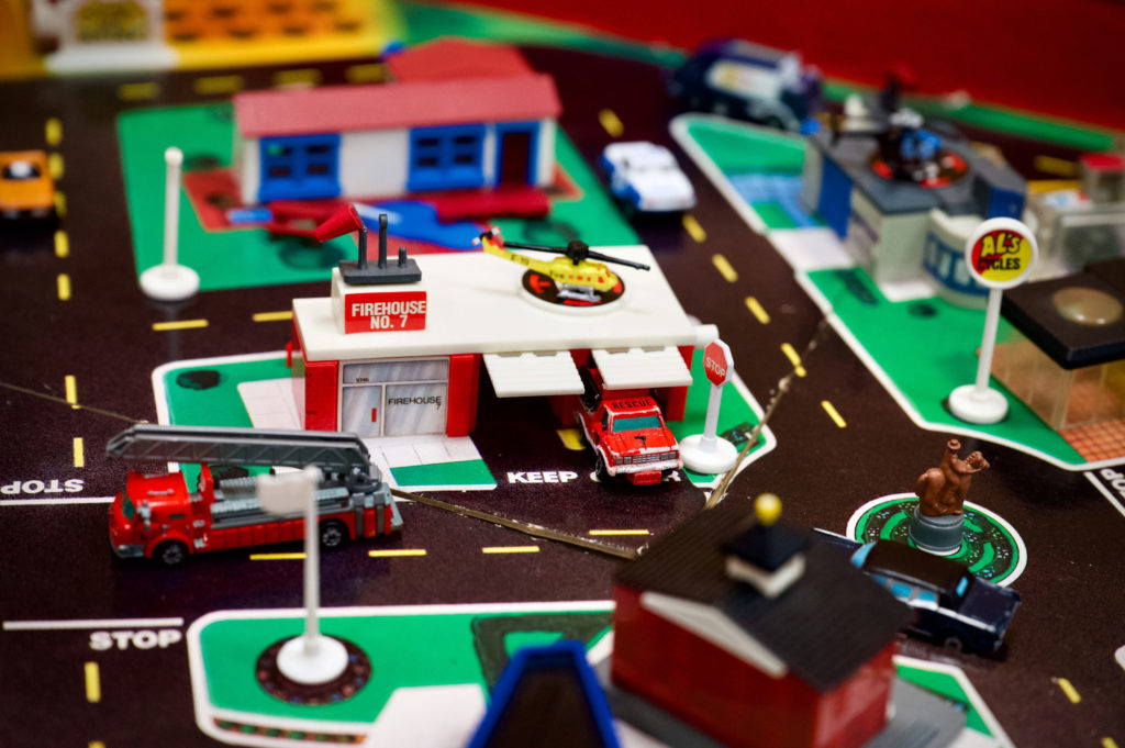 Fire Station - Metro City - Micro Machines, 1990