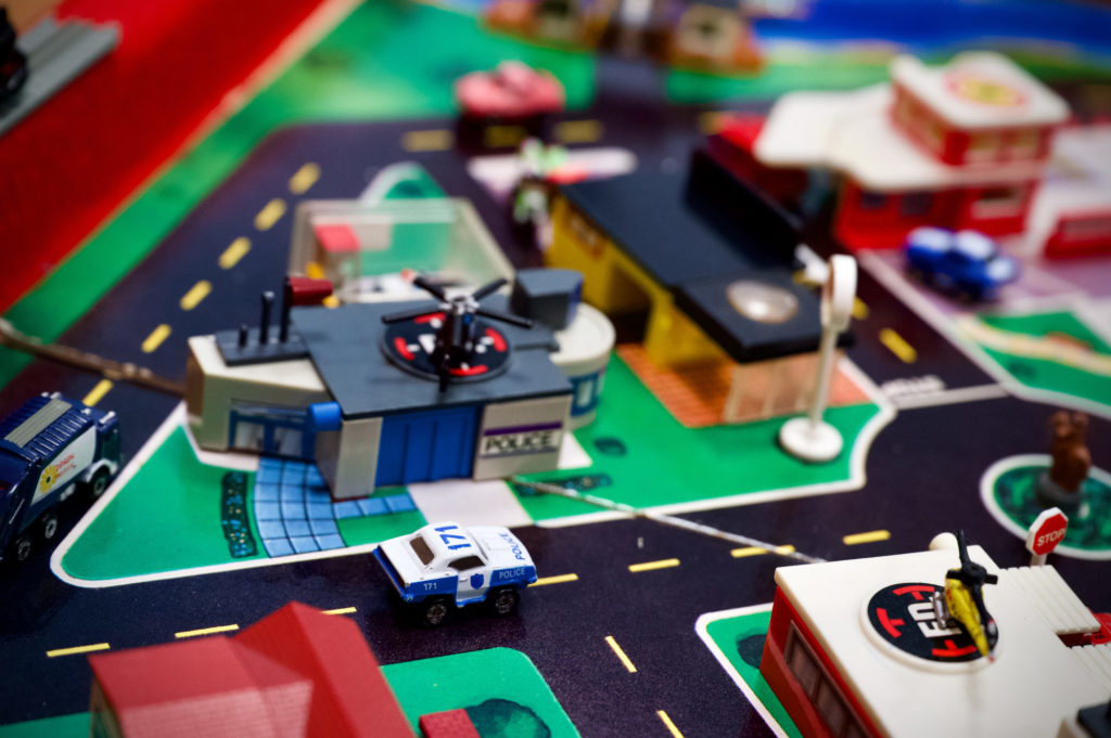 Police Station - Metro City - Micro Machines, 1990