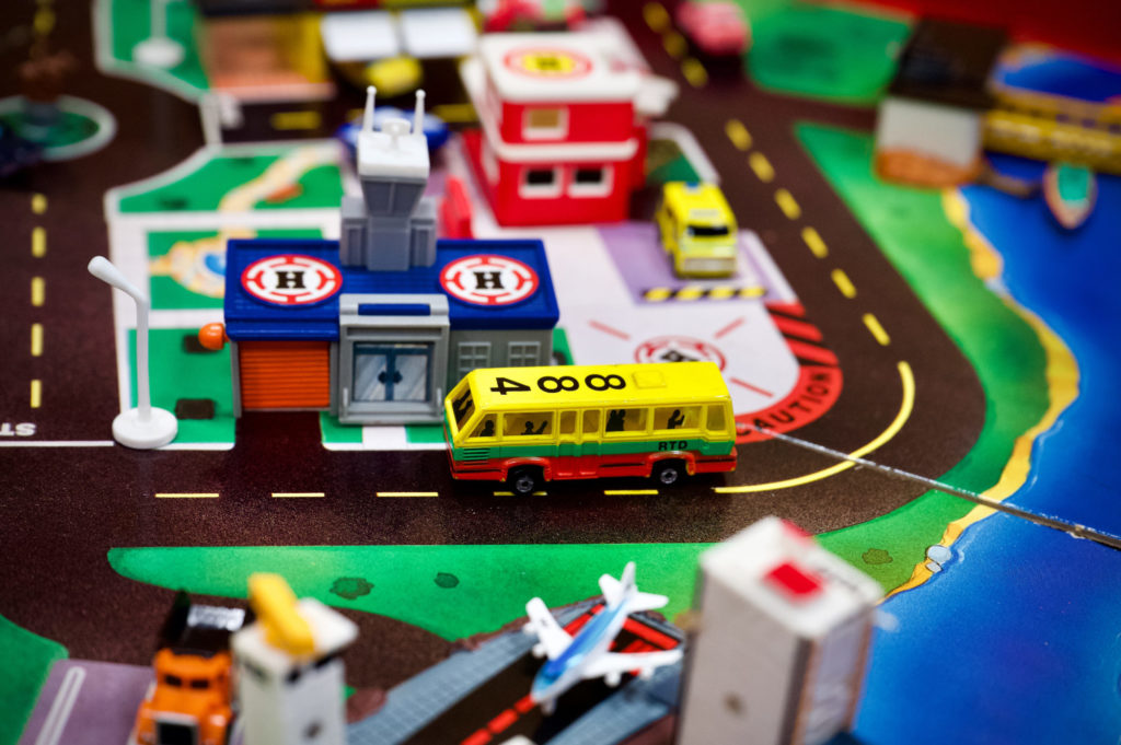 Heliport - Metro City - Micro Machines, 1990