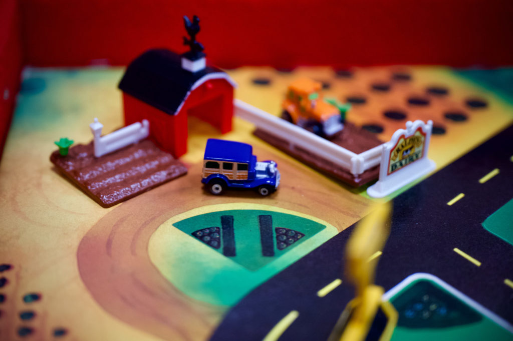 On trouve de bons produits bio à la ferme de Metro City - Micro Machines, 1990