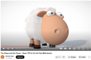 8000 octets, un mouton et une fleur.
