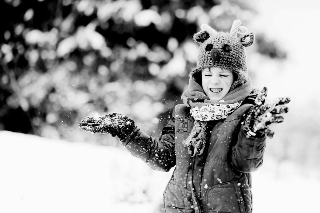 Aah, la neige c'est tellement amusant pour inventer des histoires dans ma tête. 5ans et demi. Janvier 2015