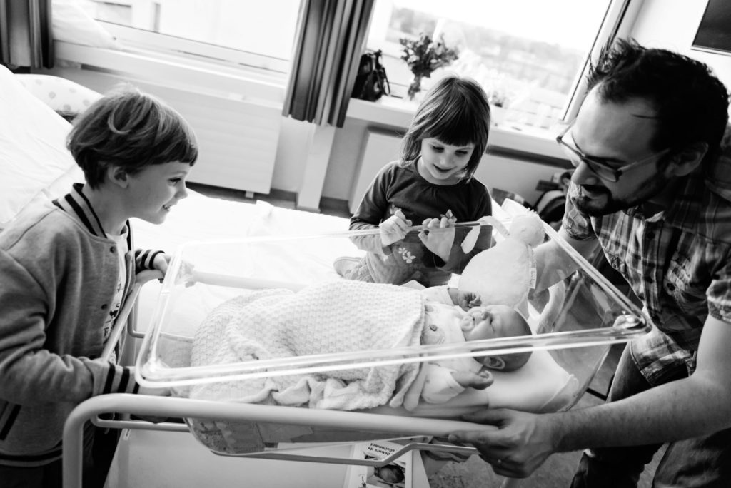 Une nouvelle petite sœur ! Je l'adore. Décembre 2015