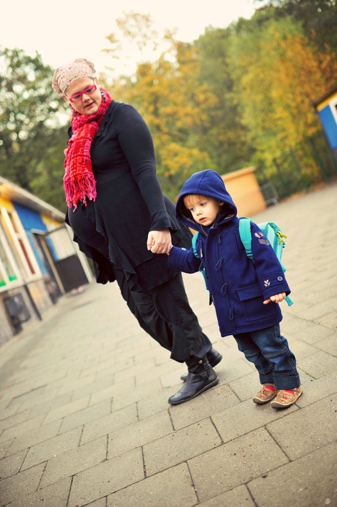 Premier jour à l'école. Octobre 2011