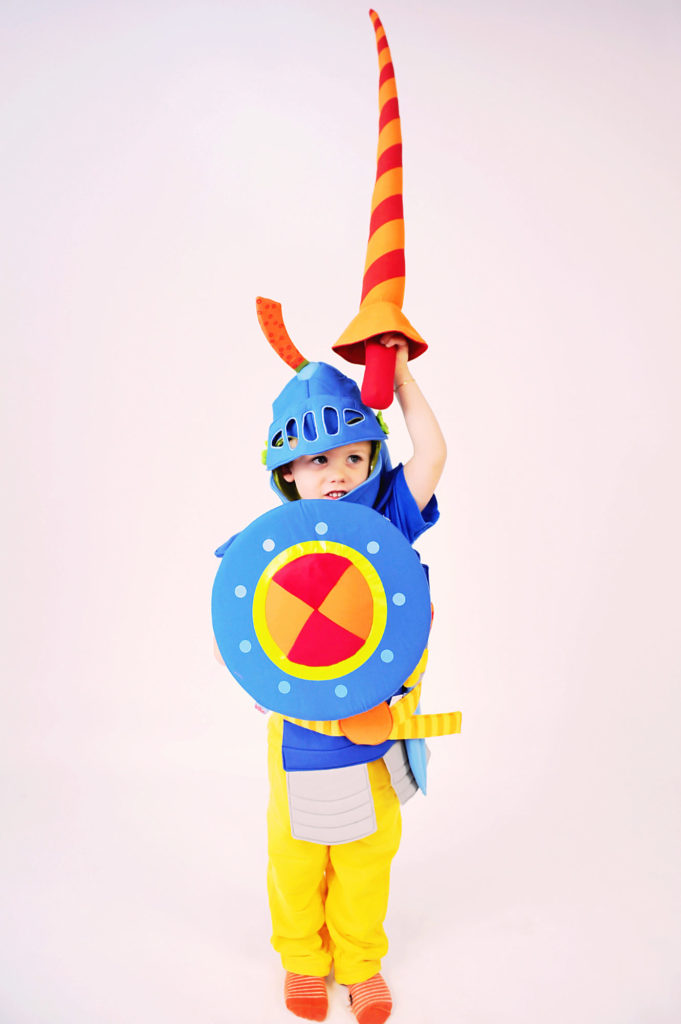 Moi, chevalier ! 4 ans. Mai 2013