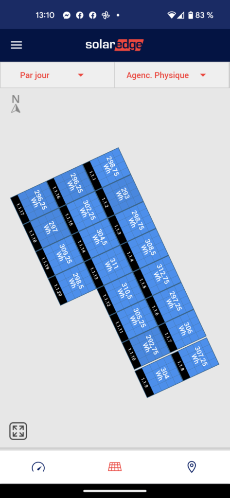L'application Solar Edge
