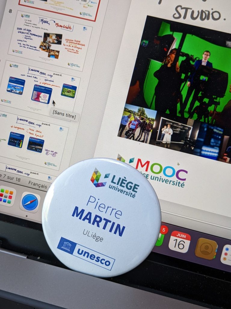 C'est à mon tour aujourd'hui de partager notre réflexion sur les MOOCs et les Micro Crédits.#microcredits #UNESCO Université de Liège MOOC ULiège