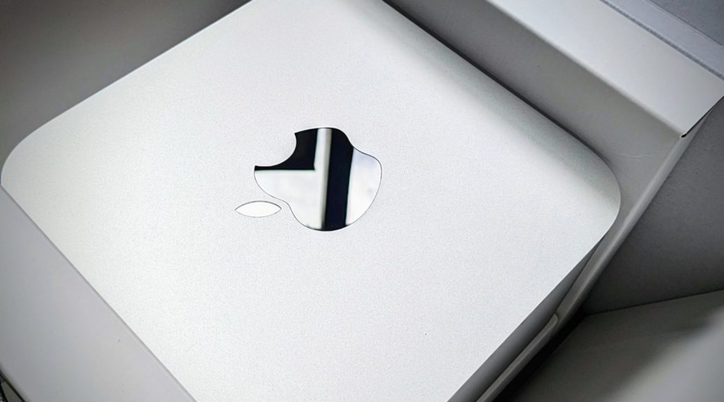 Installons le Mac Studio M1 Ultra