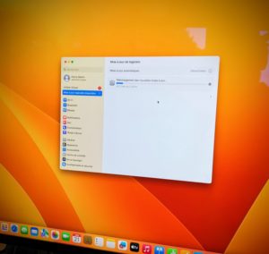 Récupérer l’icône « volume » dans la barre de tâche dans Mac OS Ventura