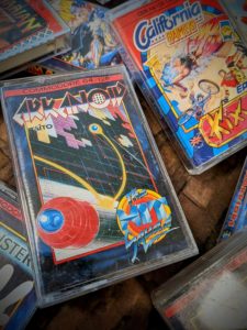 Le jeu Arkanoïd sur C64 dans sa ré-édition HIT