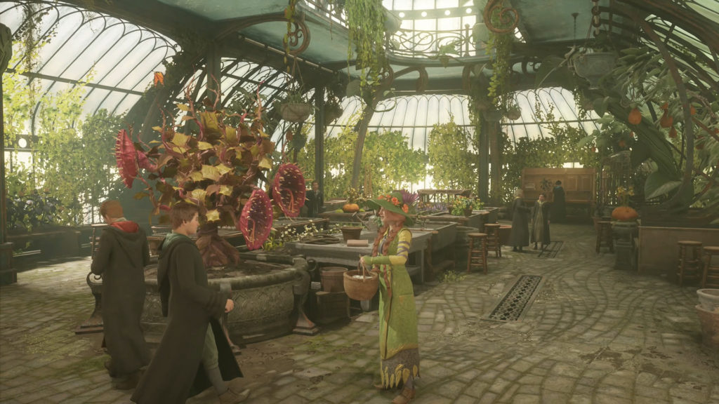 Le cours de botanique - Hogwarts Legacy